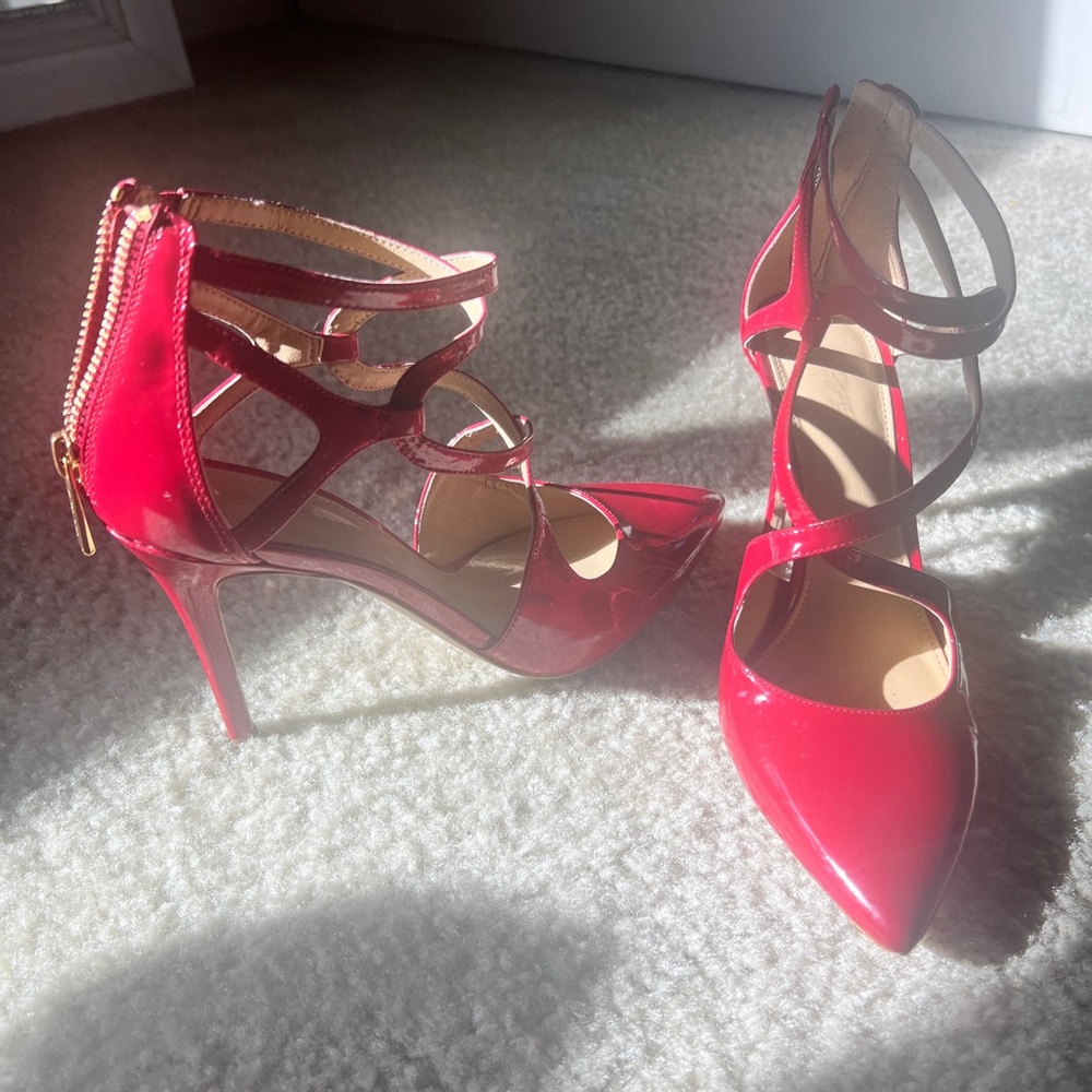 Michael Kors red heels